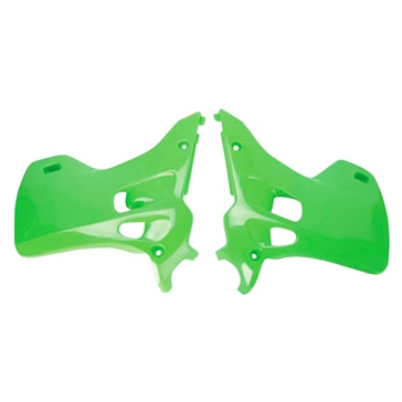 Polisport Radiator Scoop Wind Deflector - Fits Kawasaki