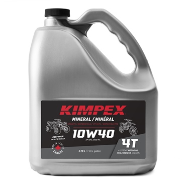 Kimpex Huile à moteur Moto/VTT 4-M 10W40 10W40