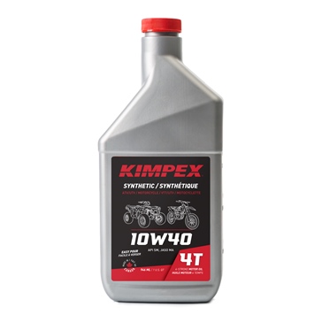 Kimpex Huile à moteur Moto/VTT 4-TEMPS 10W40 10W40