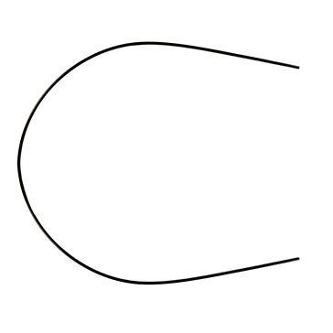 Kimpex Moulure de pare-brise noire