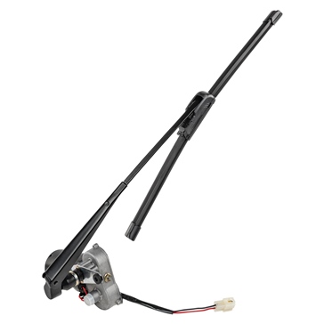 Essuie-glace Manuel Pour UTV, Quad - Bras 280mm, Lame 250mm - Métal Durable - Kit Universel De Remplacement - 12
