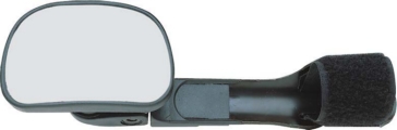 CIPA Miroir de montage sur poignée de guidon Courroie élastique avec attache auto-agrippante