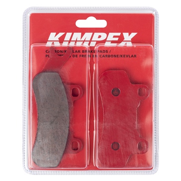 Kimpex Plaquette de frein en fibre de Kevlar/Carbone Carbone/Kevlar - Avant droit