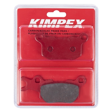 Kimpex Plaquette de frein en fibre de Kevlar/Carbone Carbone/Kevlar - Arrière droit