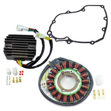 Kimpex HD Stator, Voltage Regulator Rectifier & Gasket Kit Fits Suzuki - 289016