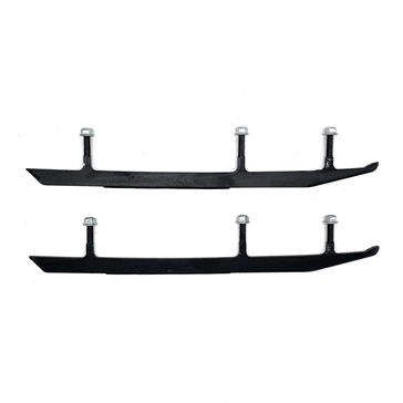 SnowTracker Lisse semi-agressive auto-aiguisante Ski d'acier, Composite - Polaris