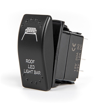 Kimpex Interrupteur à bascule avec éclairage DEL Bascule / SPST - 302409
