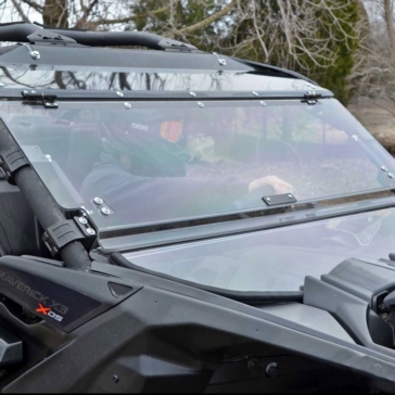 Super ATV Pare-brise à bascule haut N/A