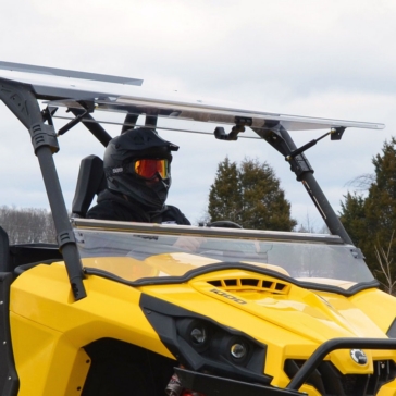 Super ATV Pare-brise à bascule haut Can-am
