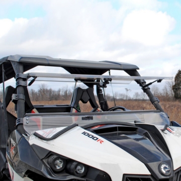 Super ATV Pare-brise à bascule haut Can-am