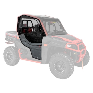 Super ATV Porte vitrée Polaris - UTV - Porte complète