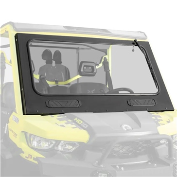 Super ATV Glass Windshield Fits Can-am