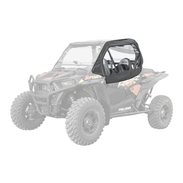 Super ATV Porte de cabine supérieur souple Polaris - UTV - Porte supérieur