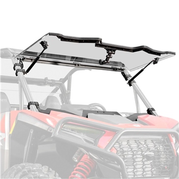 Super ATV Pare-brise à bascule résistant aux rayures Polaris