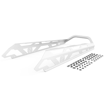 ITEK Bumper Powdercoat Series Rear - Steel - Fits Ski-doo