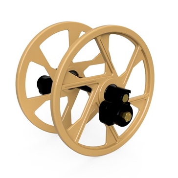 ITEK Powdercoat Big Wheels kit Aluminum - Fits Ski-doo