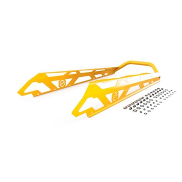 ITEK Bumper Powdercoat Series Rear - Aluminum - Fits Ski-doo