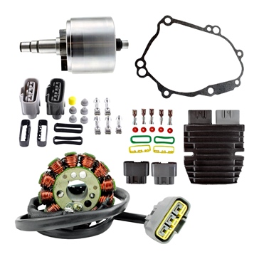 Kimpex HD Lithium-Ion Charging System Conversion, Flywheel and Gasket Fits Yamaha - 345099