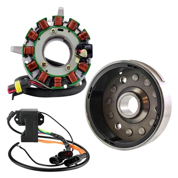 Kimpex HD Stator, Flywheel, CDI Box Ignition Coil Calibration Module Kit Fits Ski-doo - 345105