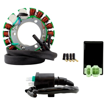 Kimpex HD Ensemble de stator 200W, boitier électronique et bobine d'allumage externe Honda - 345468