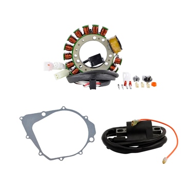 Kimpex HD Stator, Ignition coil and Crankcase Cover Gasket Kit Fits Yamaha - 345471