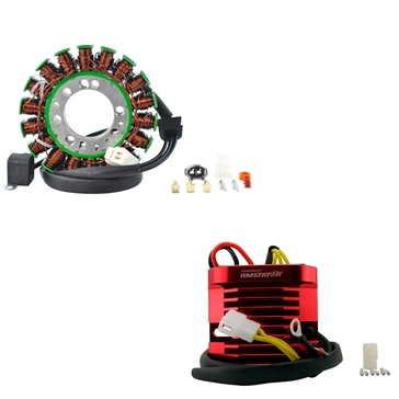 Kimpex HD Ensemble de stator et régulateur de tension Mosfet en aluminium Triumph - 345521