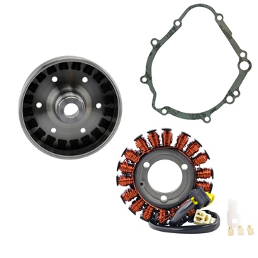 Kimpex HD Ensemble de volant moteur amélioré, stator et joint de couvert Suzuki - 345556