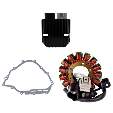 Kimpex HD Stator, Revolt Voltage Regulator and Crankcase Gasket Kit Fits Yamaha - 345574