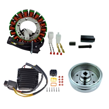 Kimpex HD Stator, Mosfet Regulator, Improved Magneto Flywheel and Puller Fits Suzuki - 345576