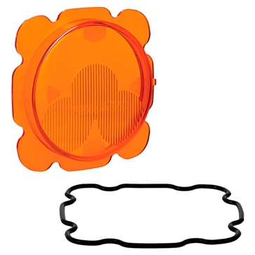 Ensemble lentille Ambre avec joint 4" Mojave Tiger Lights