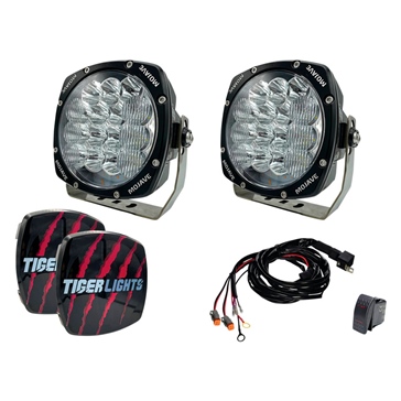 Tiger Lights Dual LED 8" Mojave Series Light