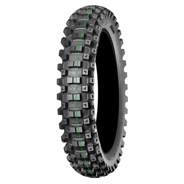 Mitas TerraForce-EX Med./Hard Rear Tire (Green Stripe)