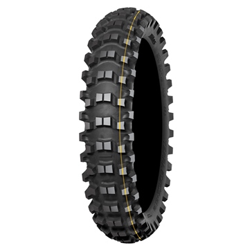 MITAS TerraForce-EX Soft/Med. Rear Tire (Yellow Stripe)