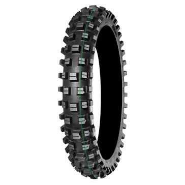 Mitas TerraForce-XT Xtreme Enduro Rear Tire (Green Stripe)