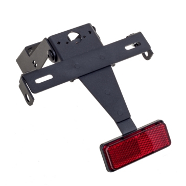 Puig Support de plaque d'immatriculation avec réflecteur et éclairage