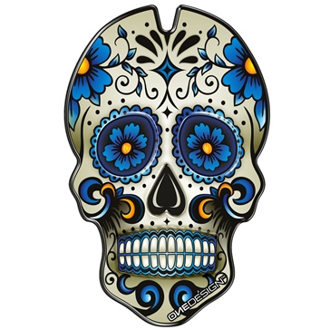 Puig Protège-réservoir Skull Party