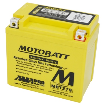 Motobatt Quadflex AGM Battery MBTZ7S
