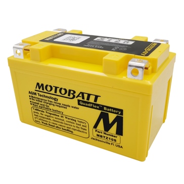 Motobatt Batterie AGM Quadflex MBTZ10S
