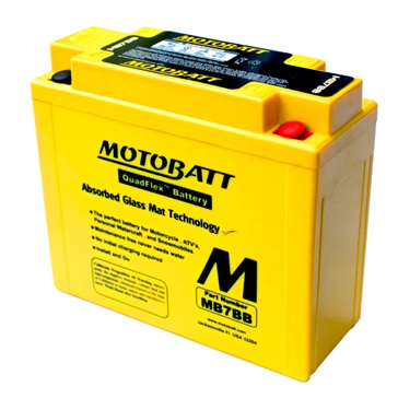 Motobatt Quadflex AGM Battery MB7BB