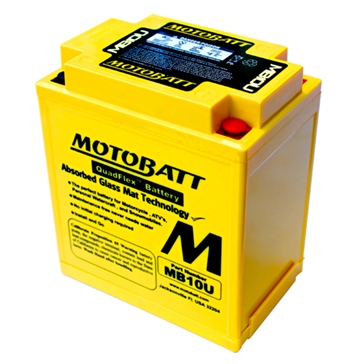 Motobatt Quadflex AGM Battery MB10U
