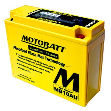 Motobatt Batterie AGM Quadflex MB16AU