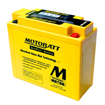 Motobatt Classic Black Battery MC7BB