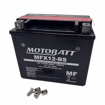 Motobatt Classic Maintenance Free battery MFX12-BS