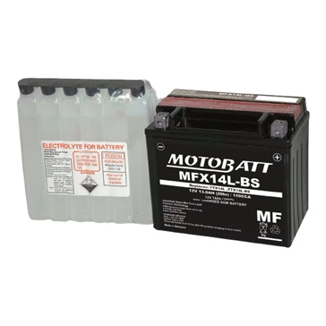 Motobatt Classic Maintenance Free battery MFX14L-BS
