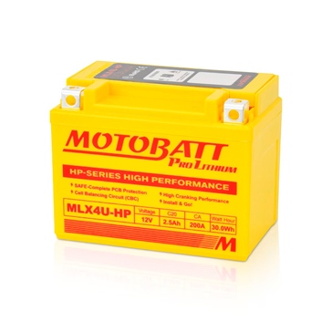 Motobatt Pro Lithium Battery MLX4U-HP