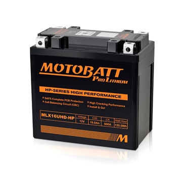 Motobatt Batterie Pro Lithium MLX16UHD-HP