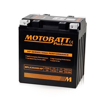 Motobatt Batterie Pro Lithium MLX30UHD-HP