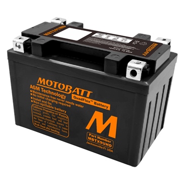 Motobatt Batterie AGM Quadflex MBTX9UHD