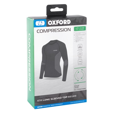 Oxford Products Sous-vêtement, Chandail Advanced Base Layer Haut manches longues - Homme
