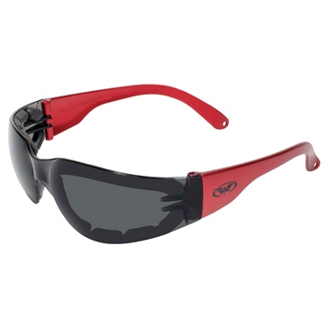 GLOBAL VISION Rider Sunglasses Mat Red